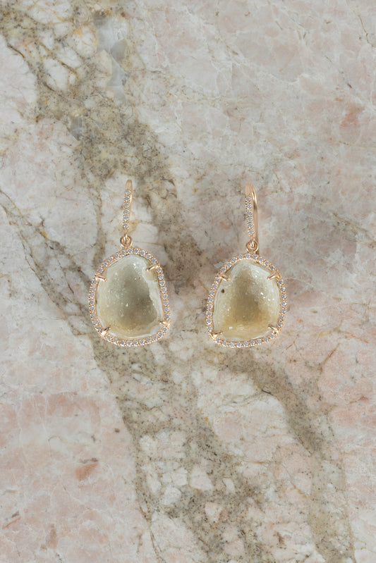 ALISON earrings, yellow