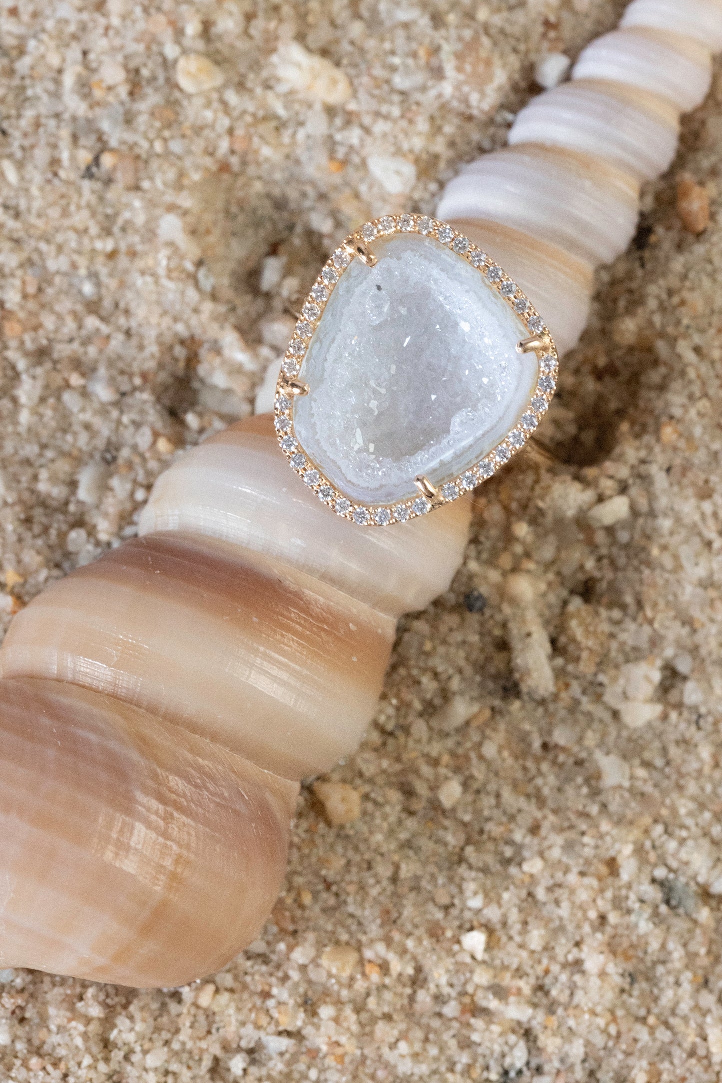 ROCKY ring, white