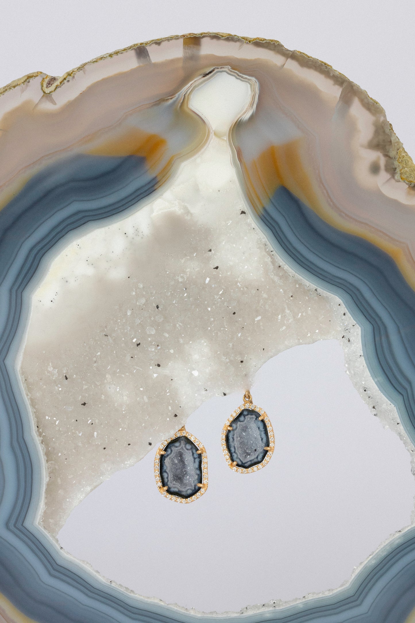 ALISON earrings, Blue