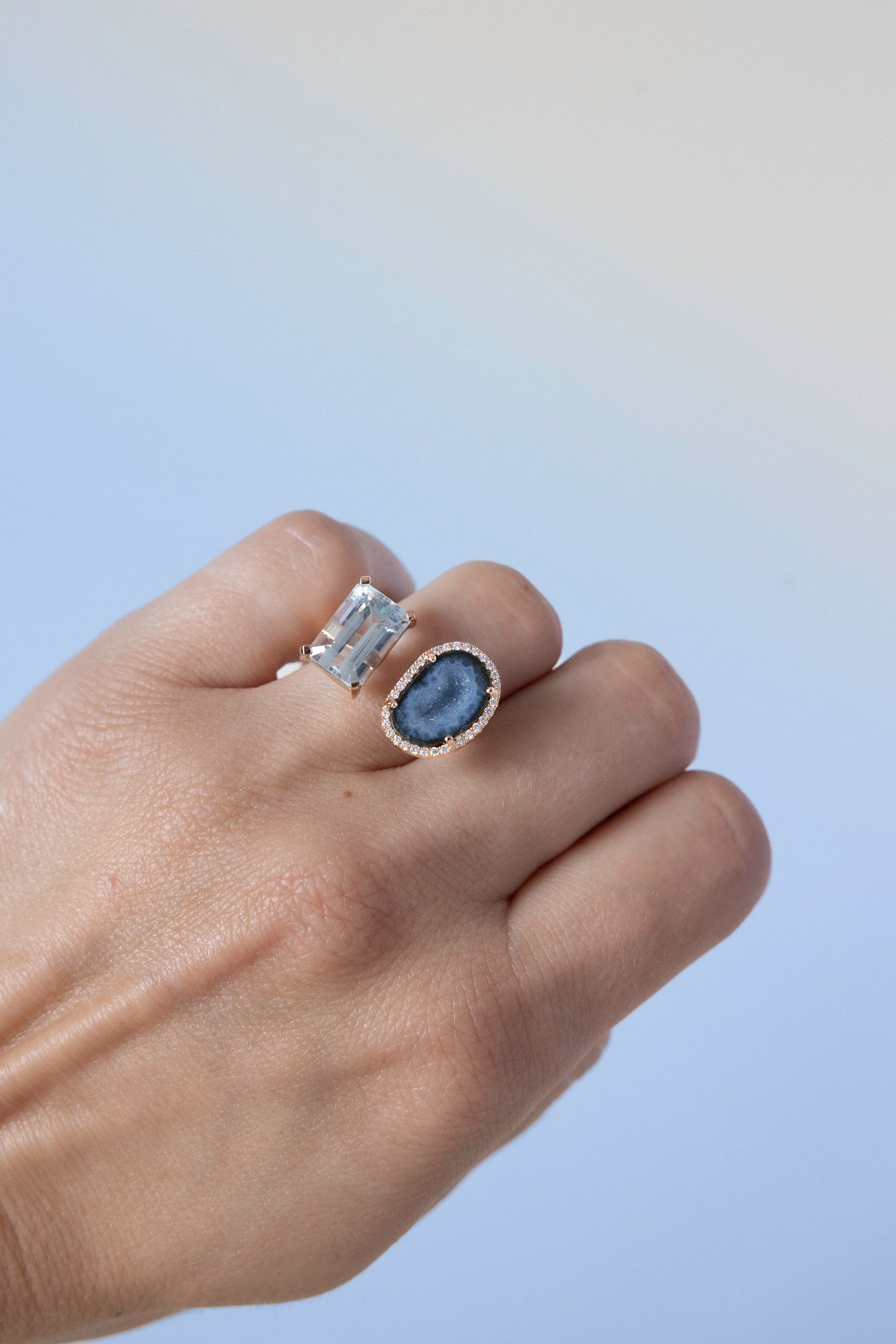 Rio ring, blue