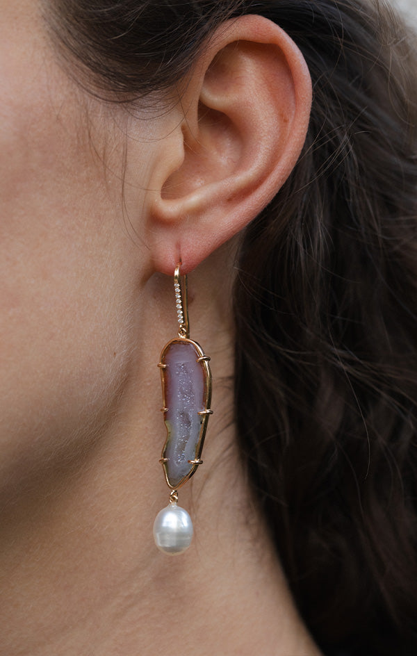 OLIVINA earrings, multi