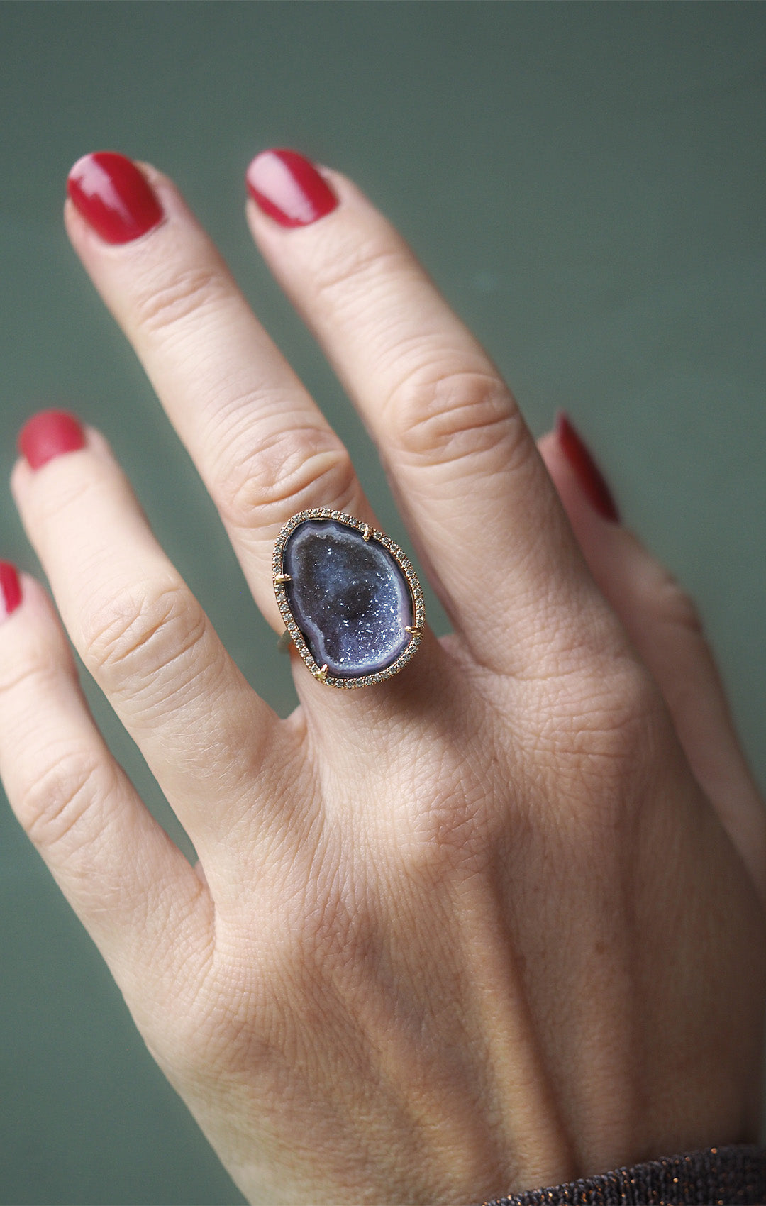 ROCKY ring, blue