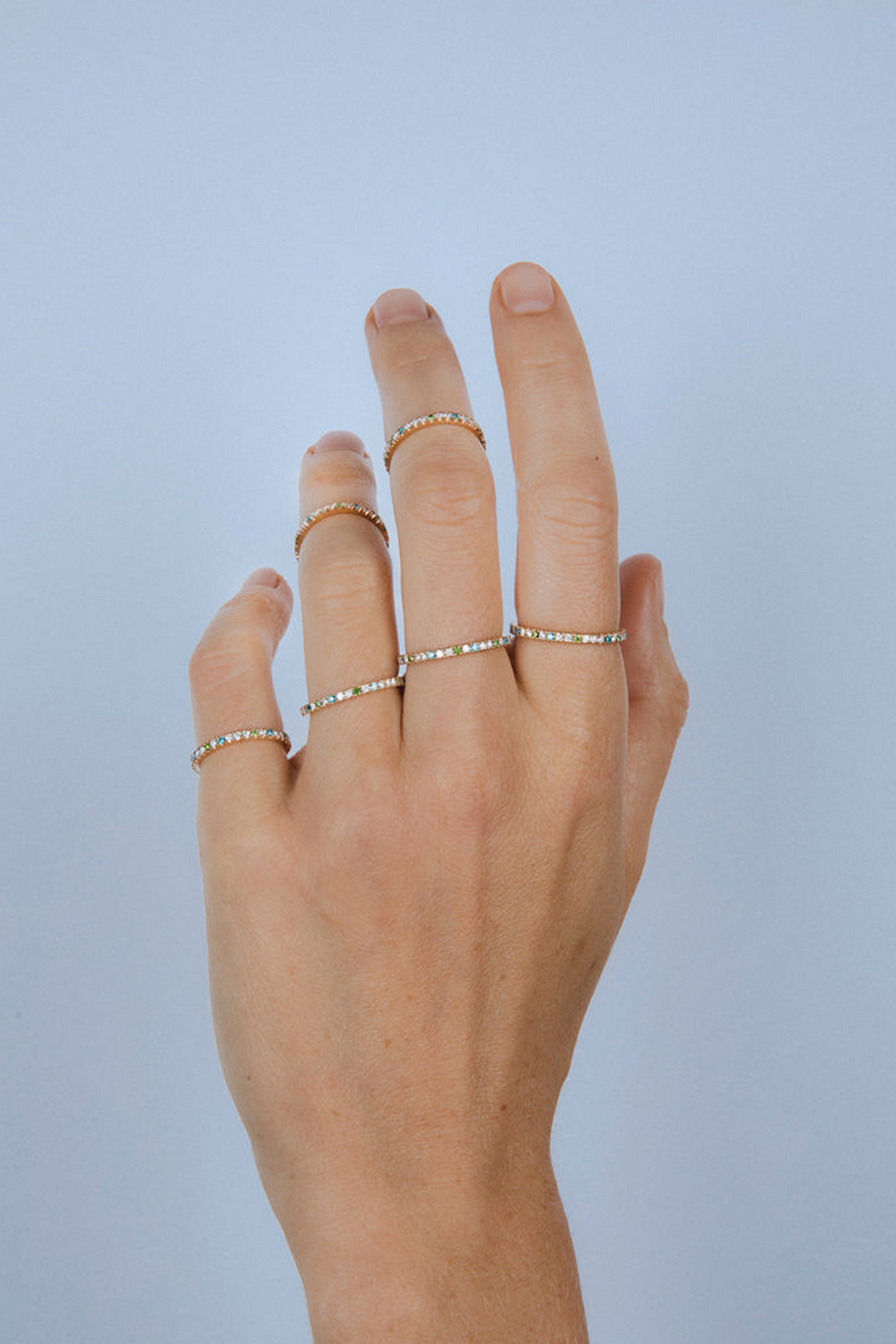 LANA ring, diamonds