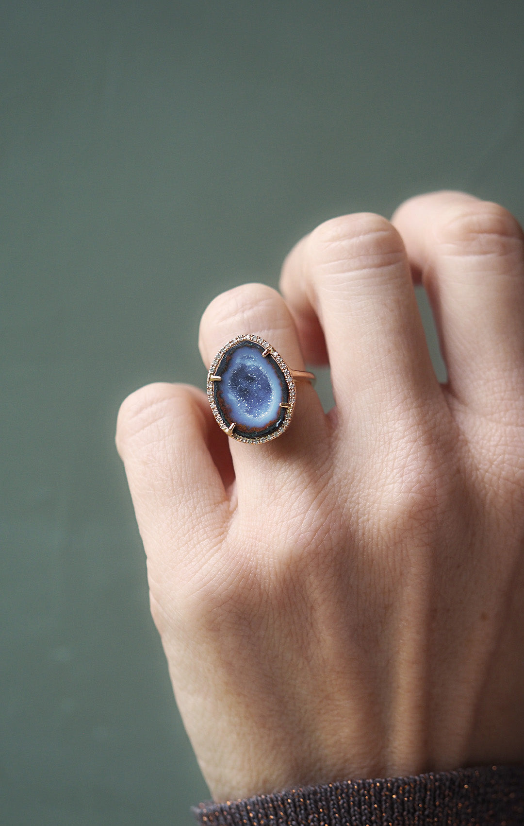 ROCKY ring, blue
