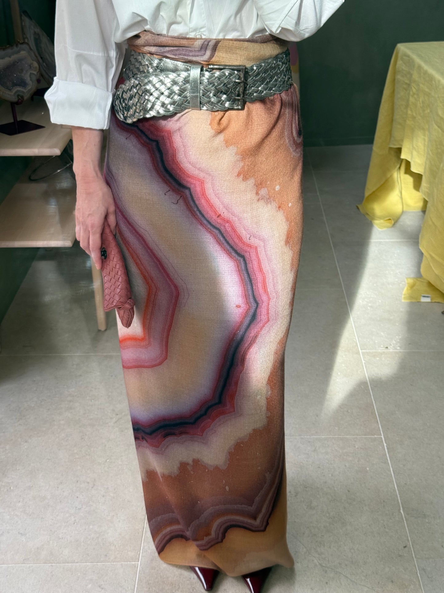 Objet trouvé N°22, scarf Agate n°1