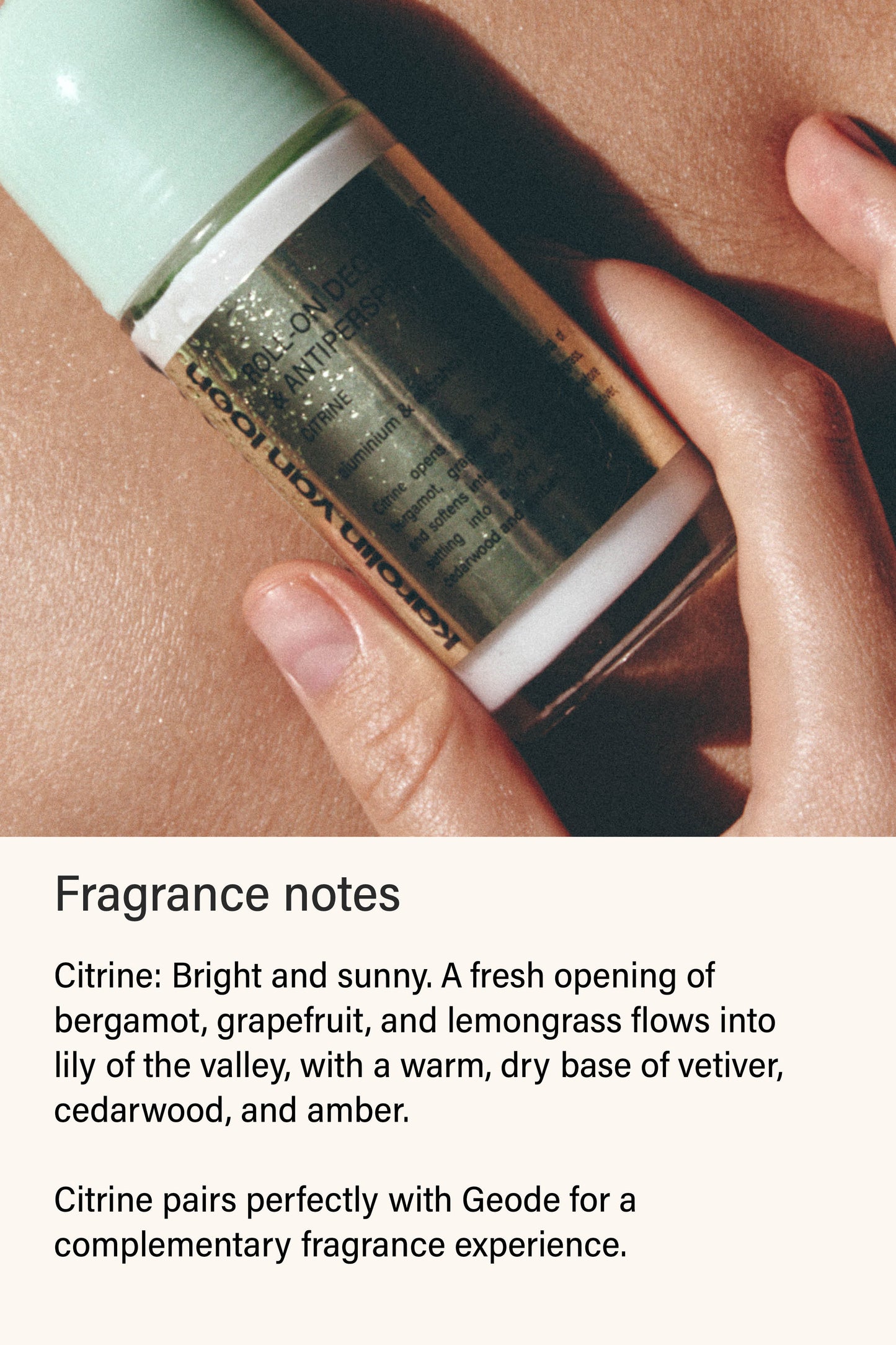 Citrine Deodorant Antiperspirant