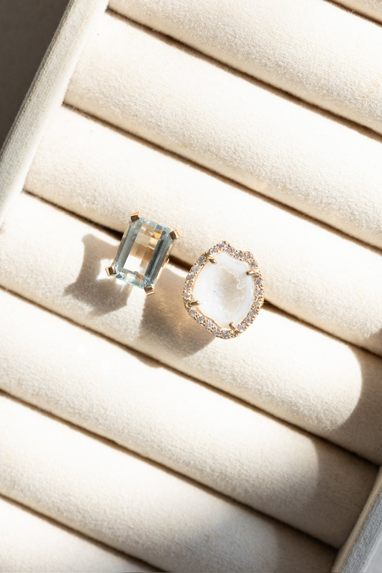 Rio ring, white blue
