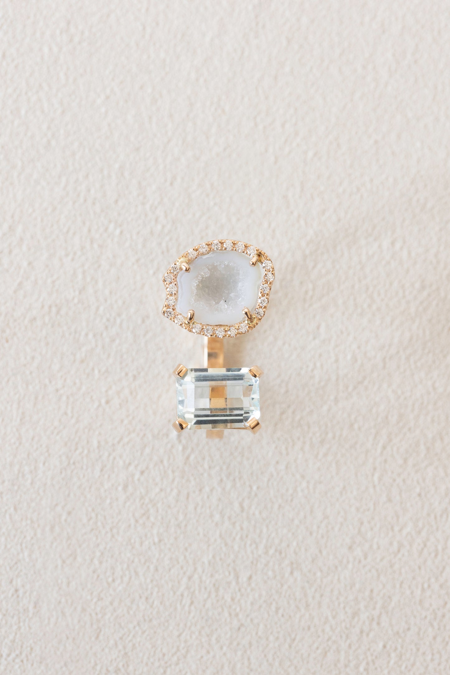 Rio ring, white blue