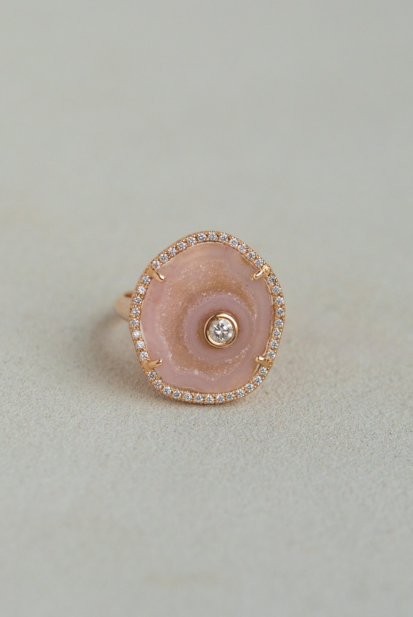 ROCKY ring, pink