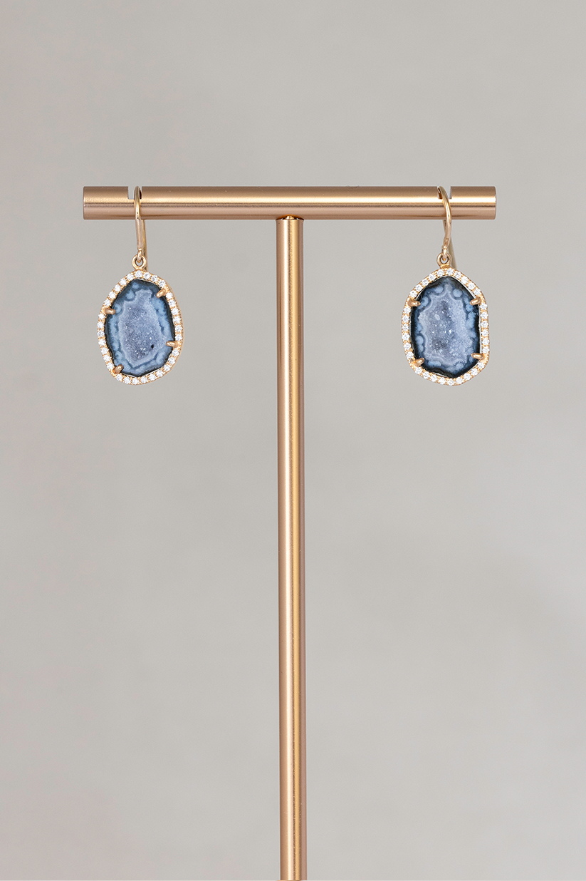 ALISON earrings, Blue