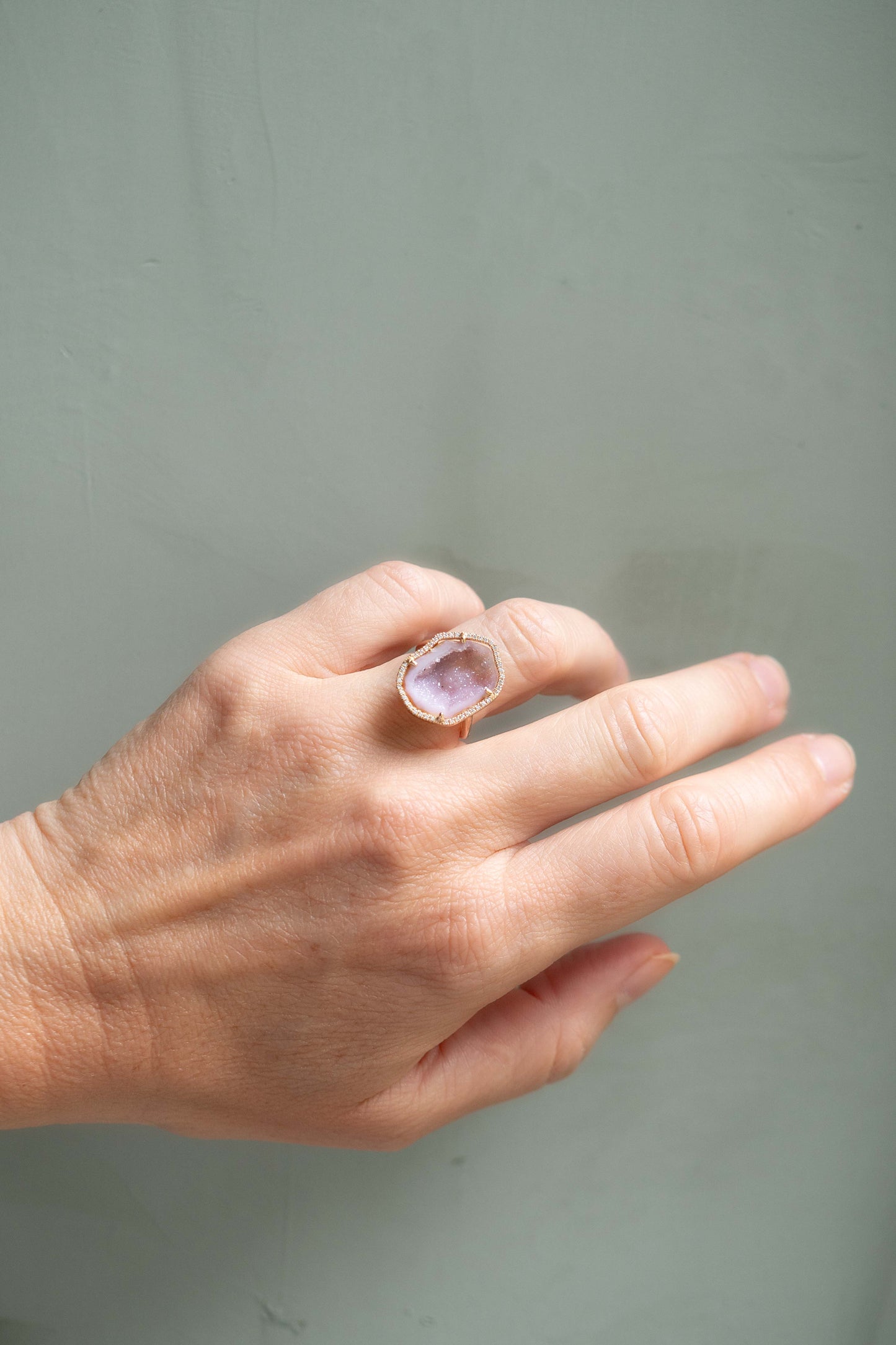 ROCKY ring, Pink