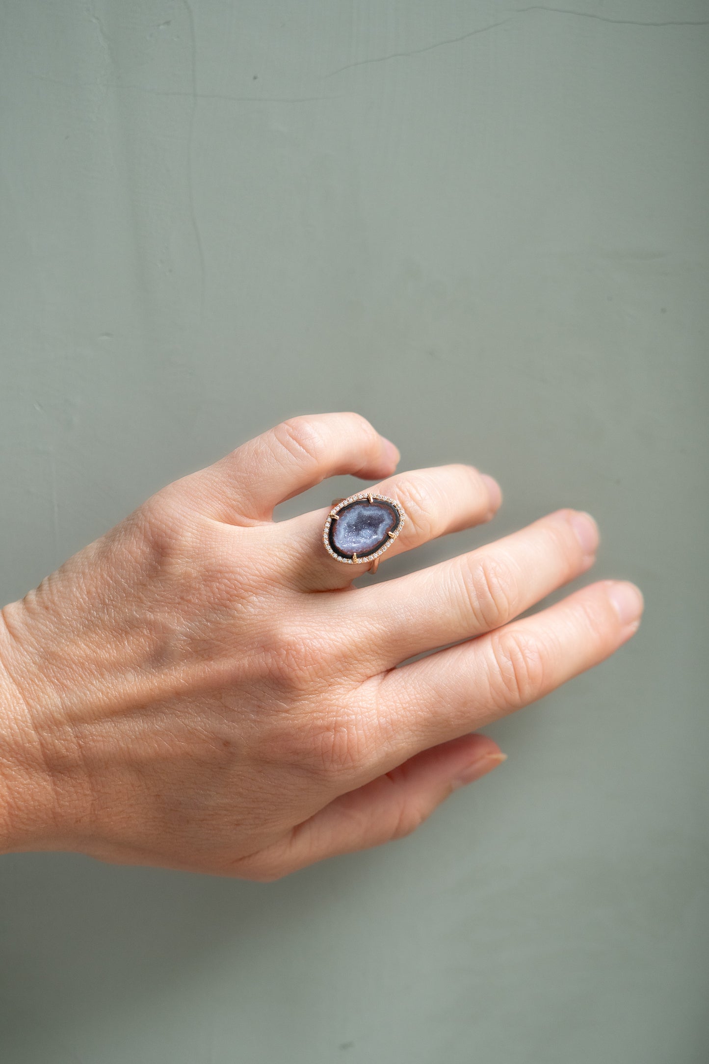 ROCKY ring, red/blue