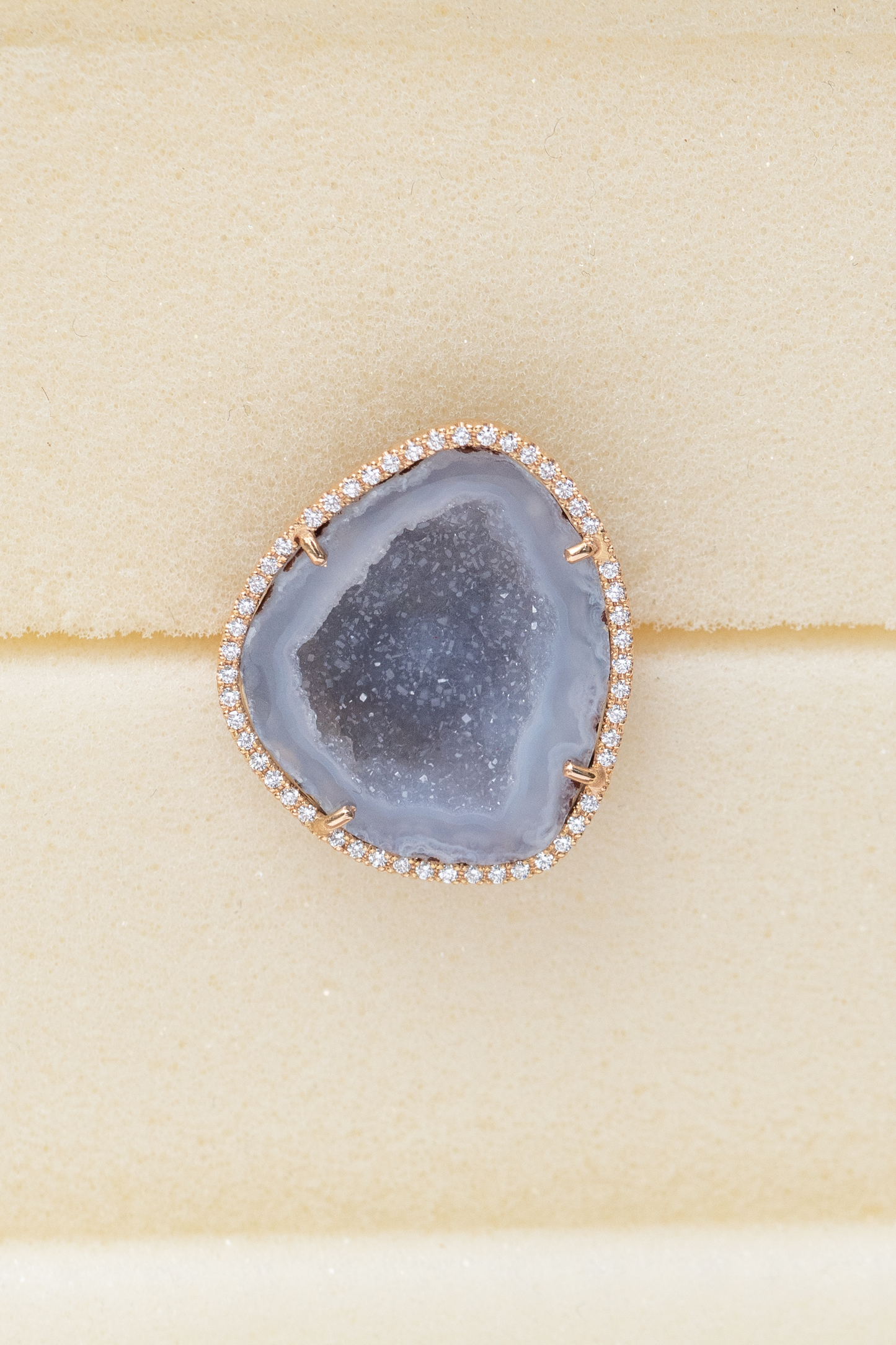 ROCKY ring, blue grey