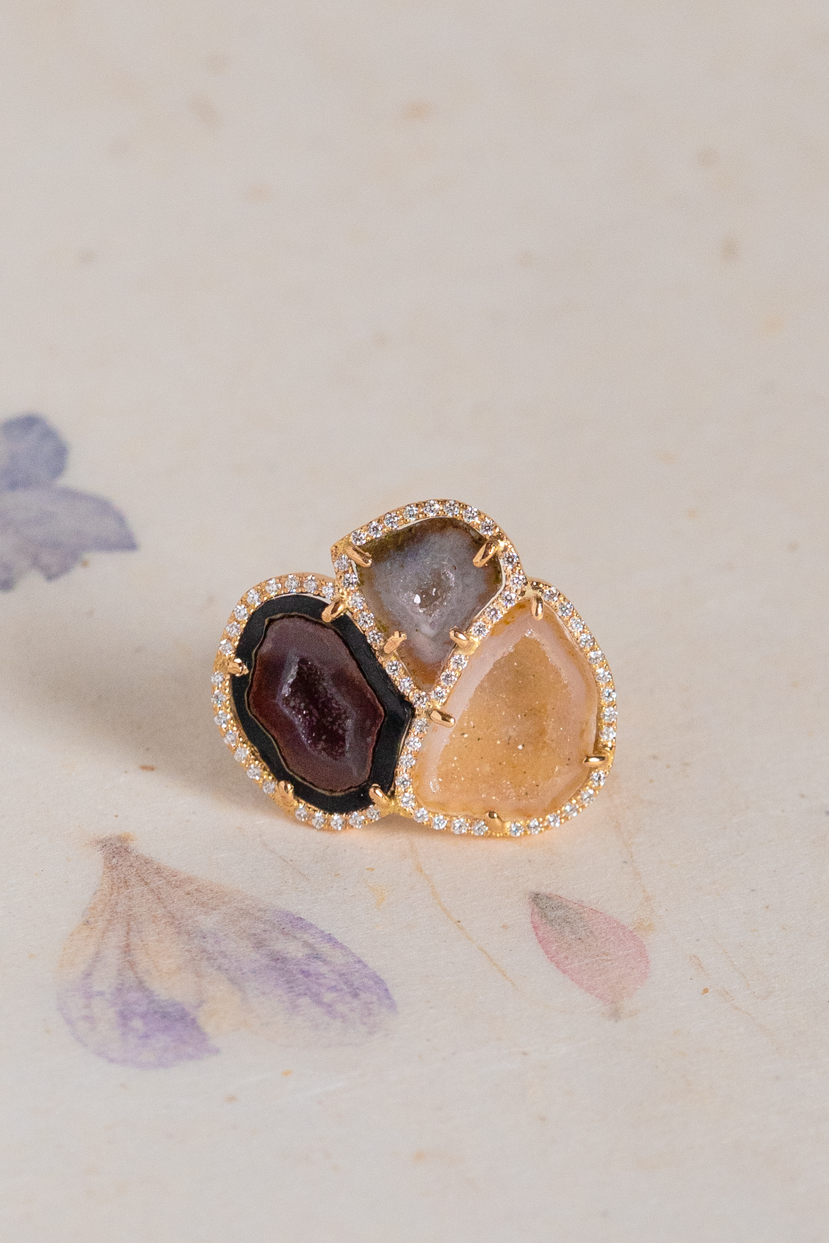 ROCKY ring, multi colors