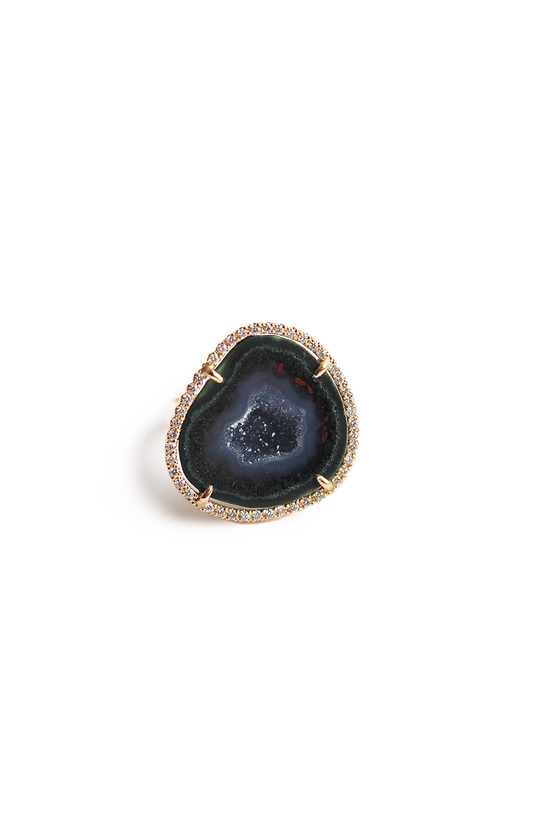 ROCKY ring, green/blue