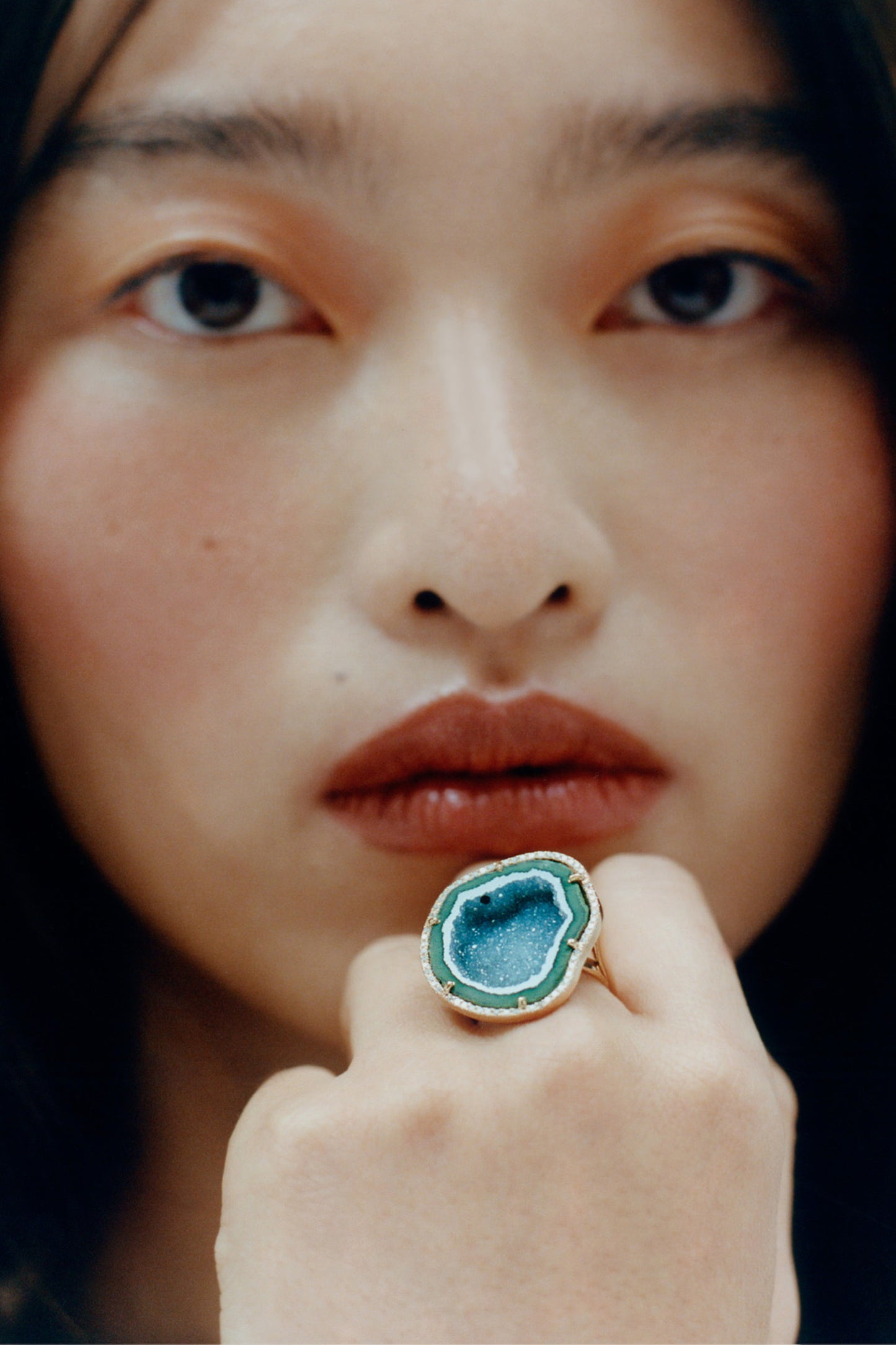 ROCKY ring, Forest green
