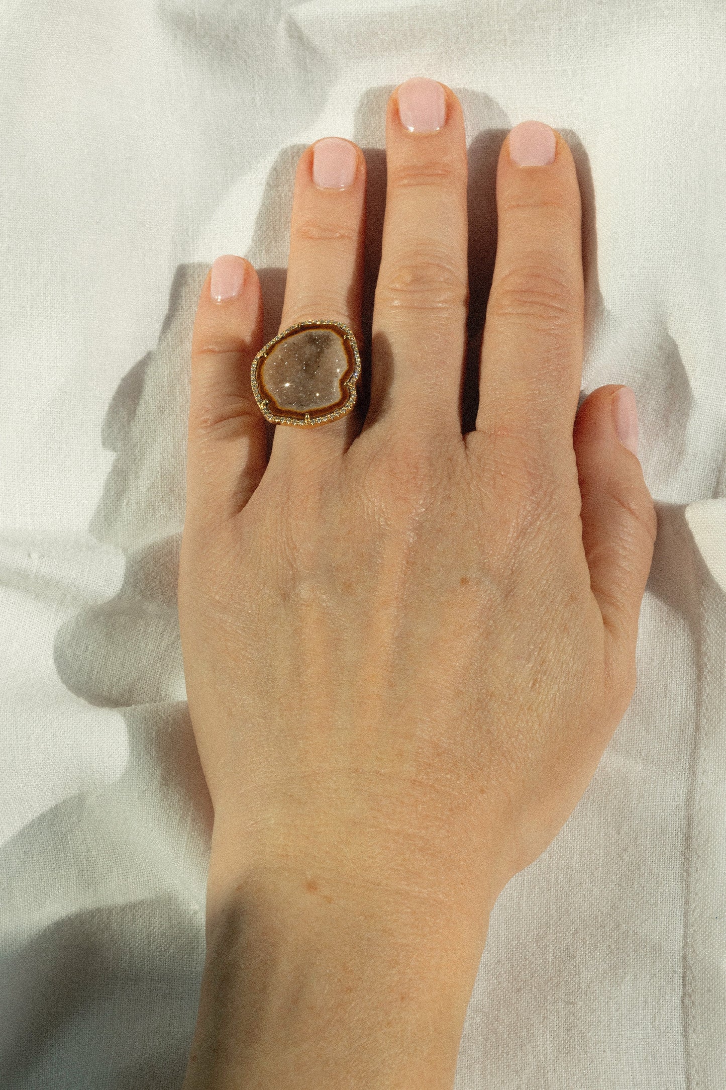 ROCKY ring, brown