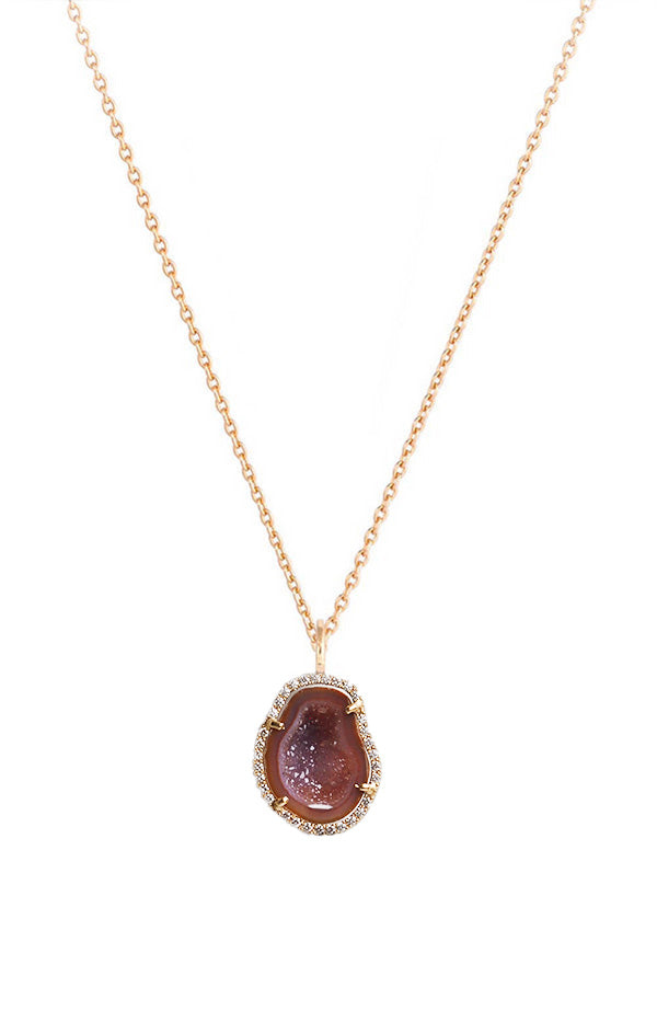 LOUISE pendant, burgundy