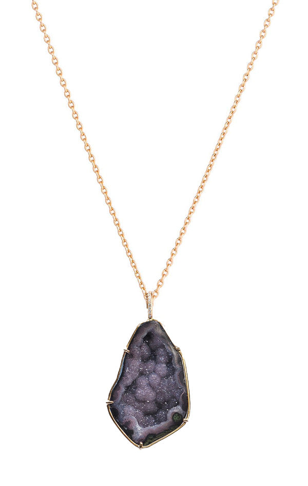 LOUISE pendant, lila/blue