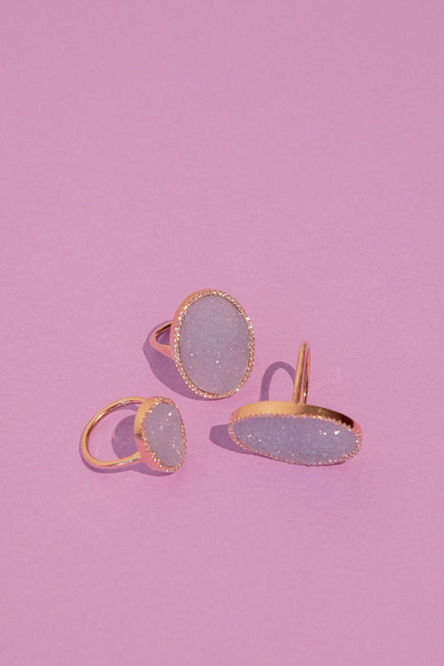 VIOLET ring, lavander