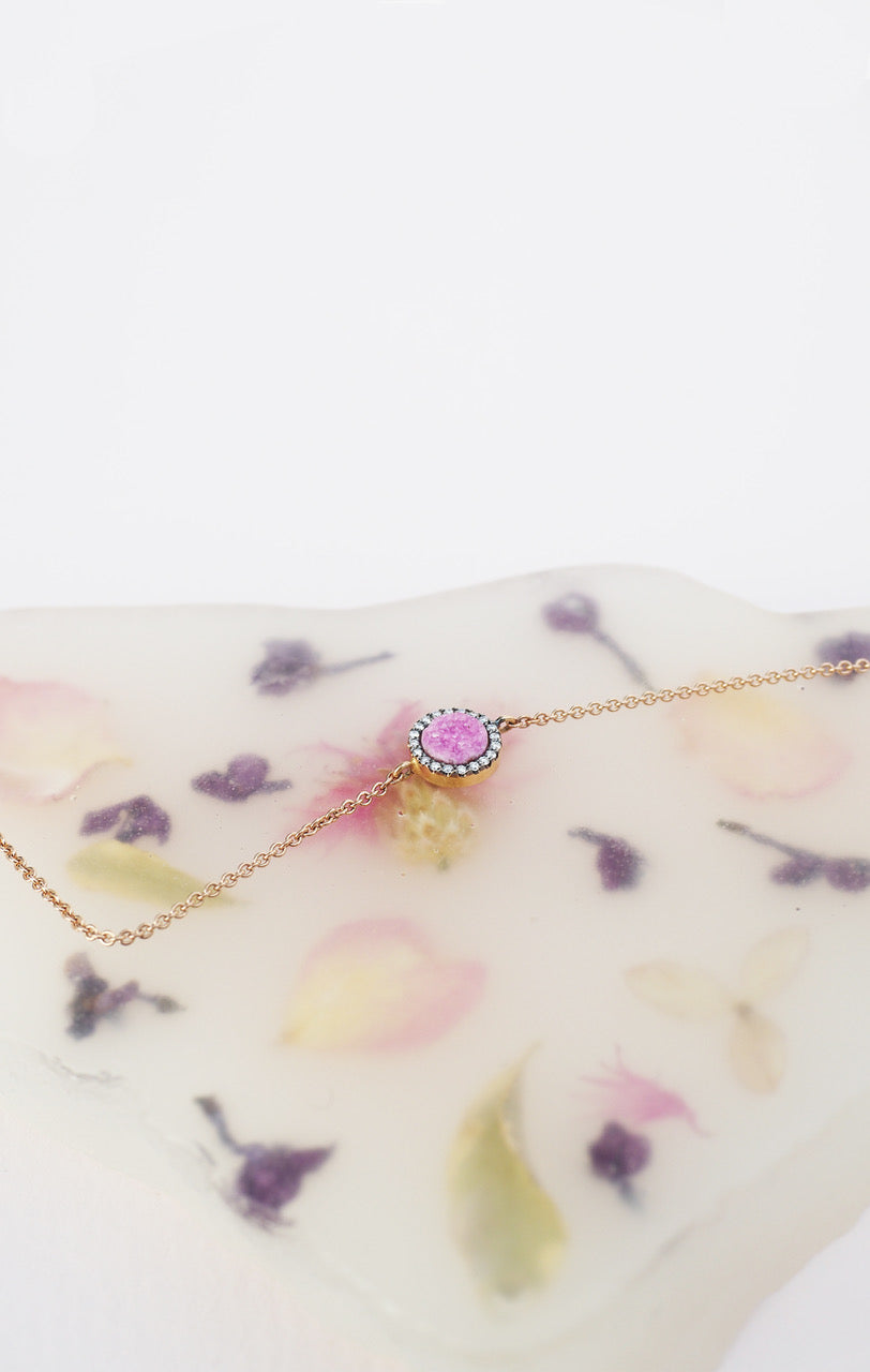 CLIO bracelet, pink