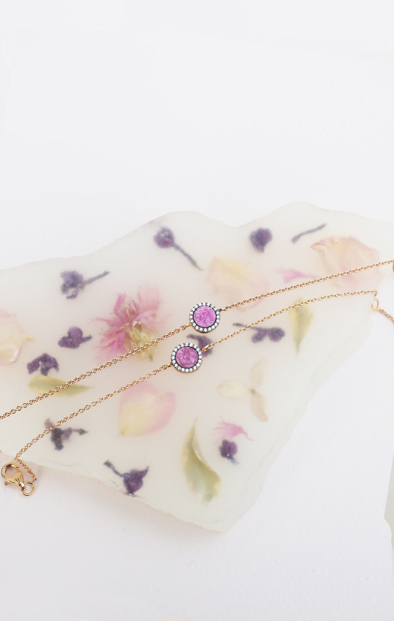 CLIO bracelet, pink