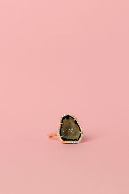 ROCKY ring, Olive green