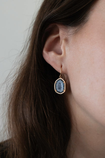 ALISON earrings, Blue