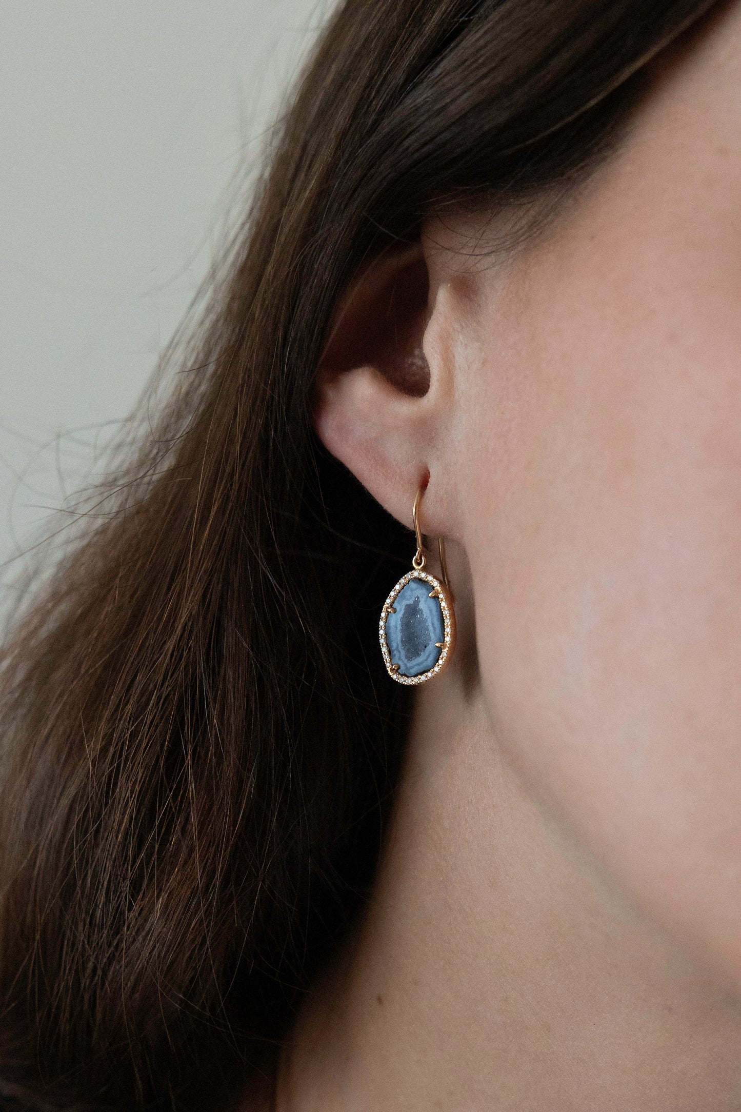 ALISON earrings, Blue