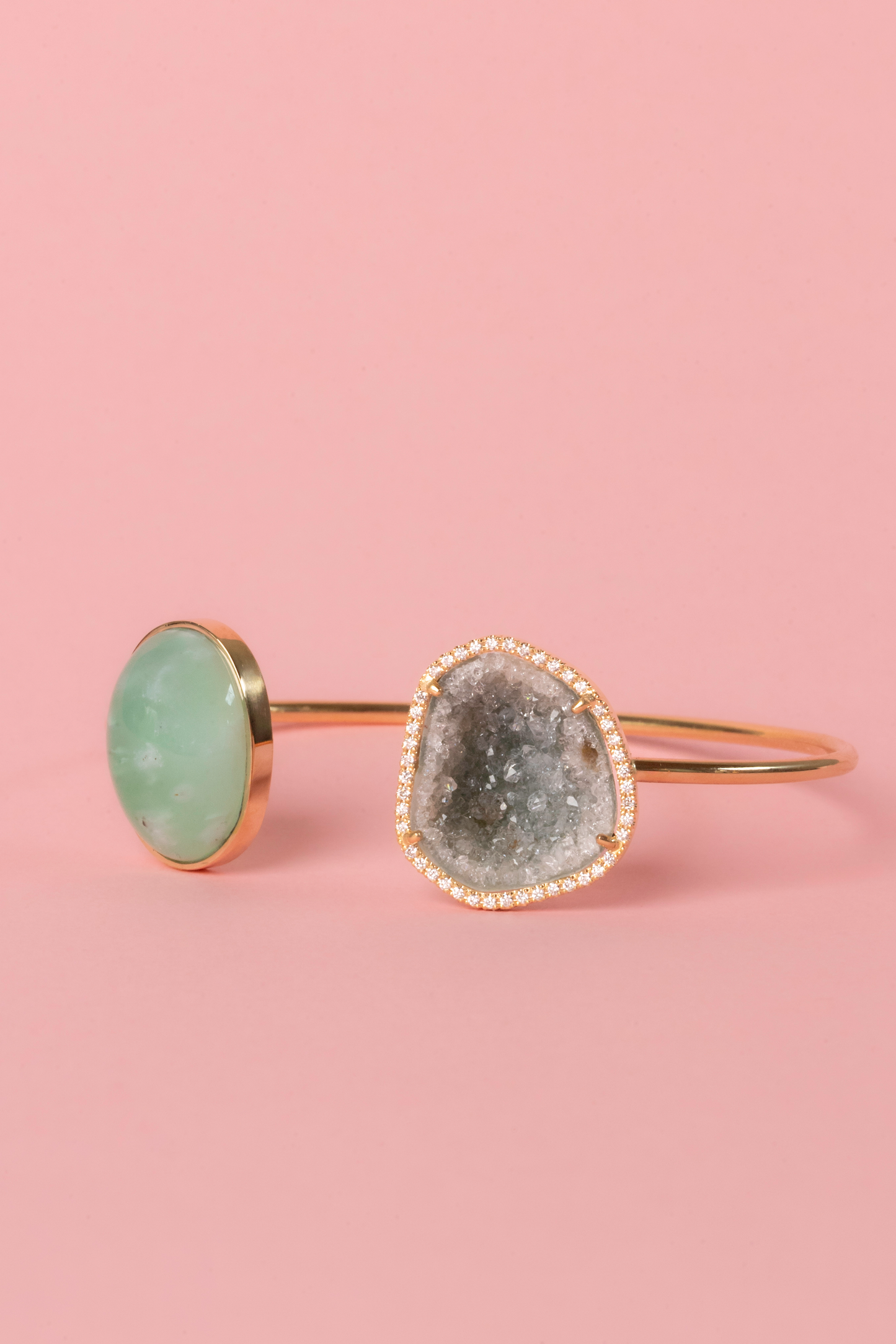 Objet trouvé N°23, Olivia bracelet, jade green