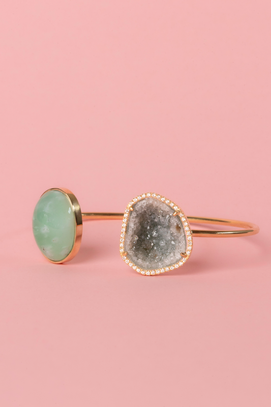 Objet trouvé N°23, Olivia bracelet, jade green