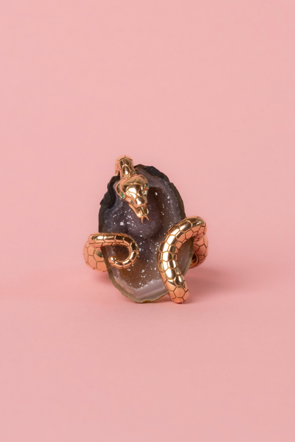 Objet trouvé N°36, ODESSA ring, taupe