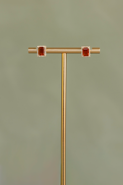 Solara stud earrings