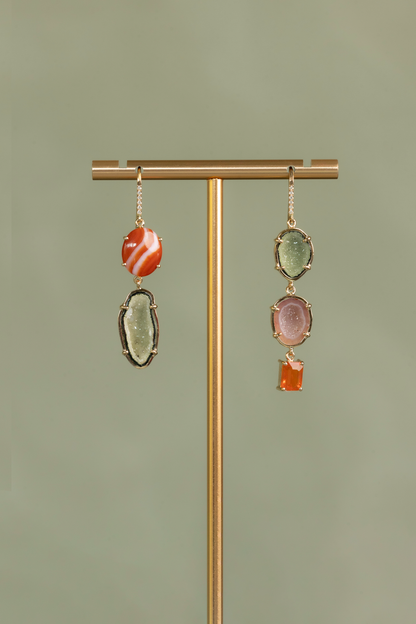 Objet trouvé N°25, Solara Earrings