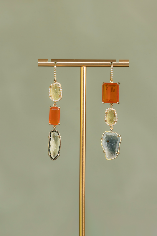 Objet trouvé N°45, Solara Earrings