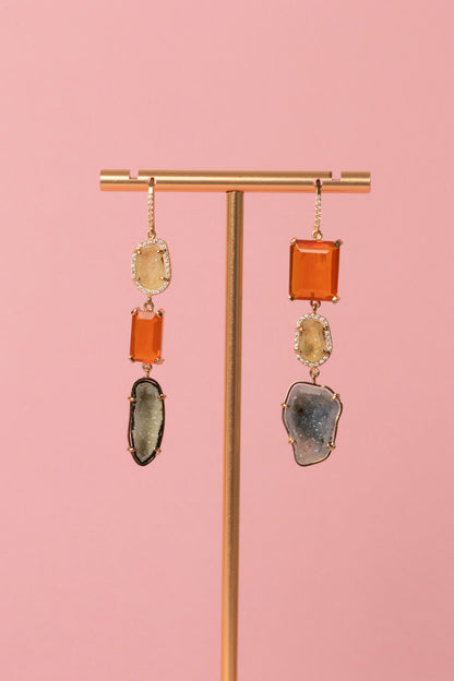 Objet trouvé N°45, Solara Earrings