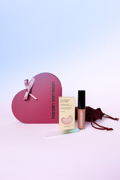 Mini Heart Rose Doux & Mine