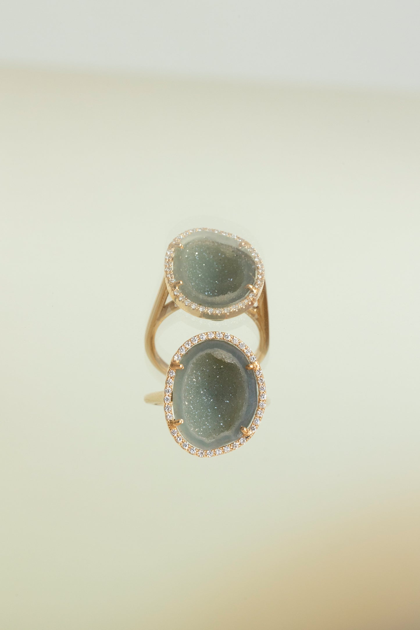 ROCKY ring, light green