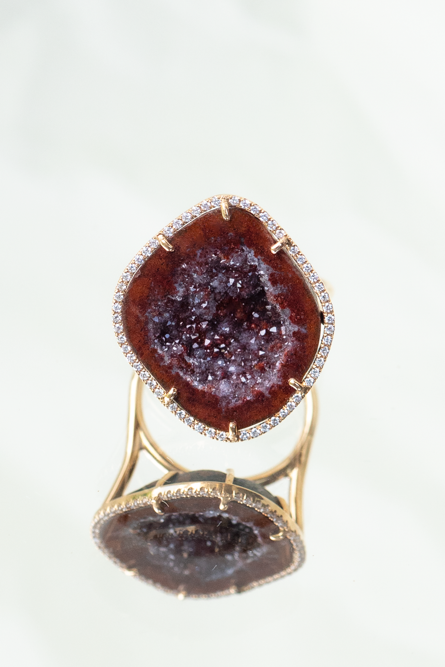 ROCKY ring, bordeaux