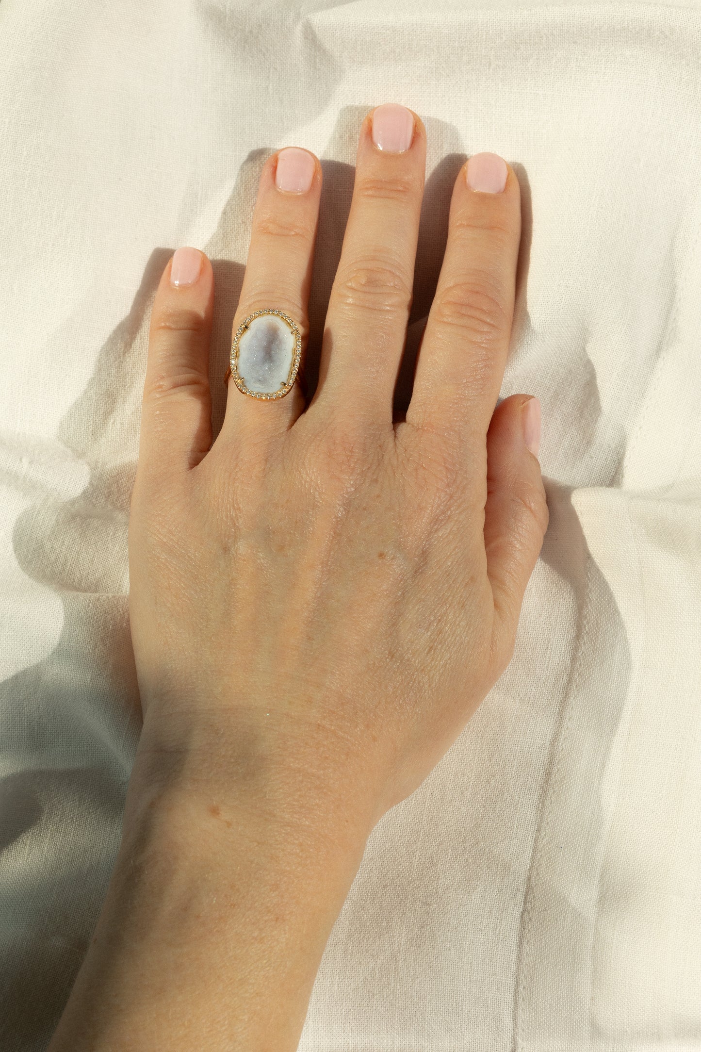 ROCKY ring, white