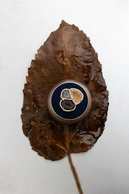 ROCKY ring, multi colors