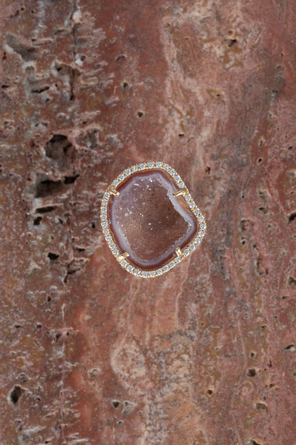 ROCKY ring, Burgundy