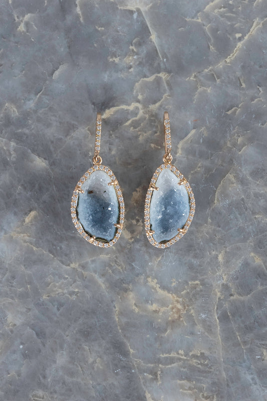 ALISON earrings, blue