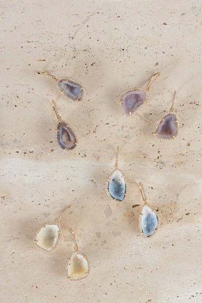 ALISON earrings, yellow