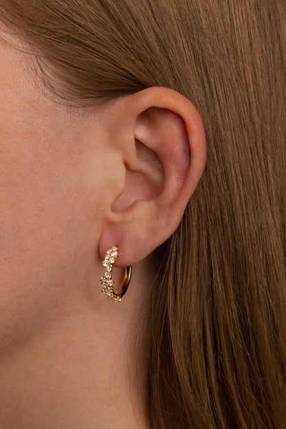 The Blossom Hoops Medium