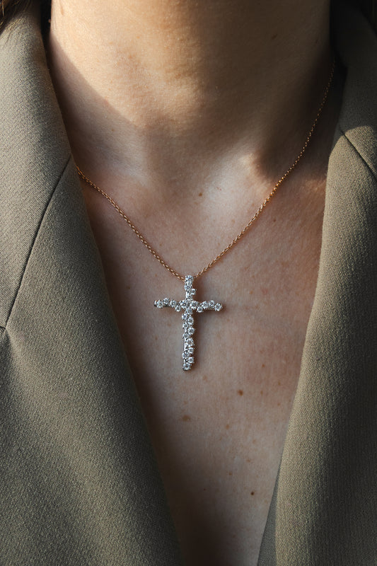 The Blossom Cross Pendant