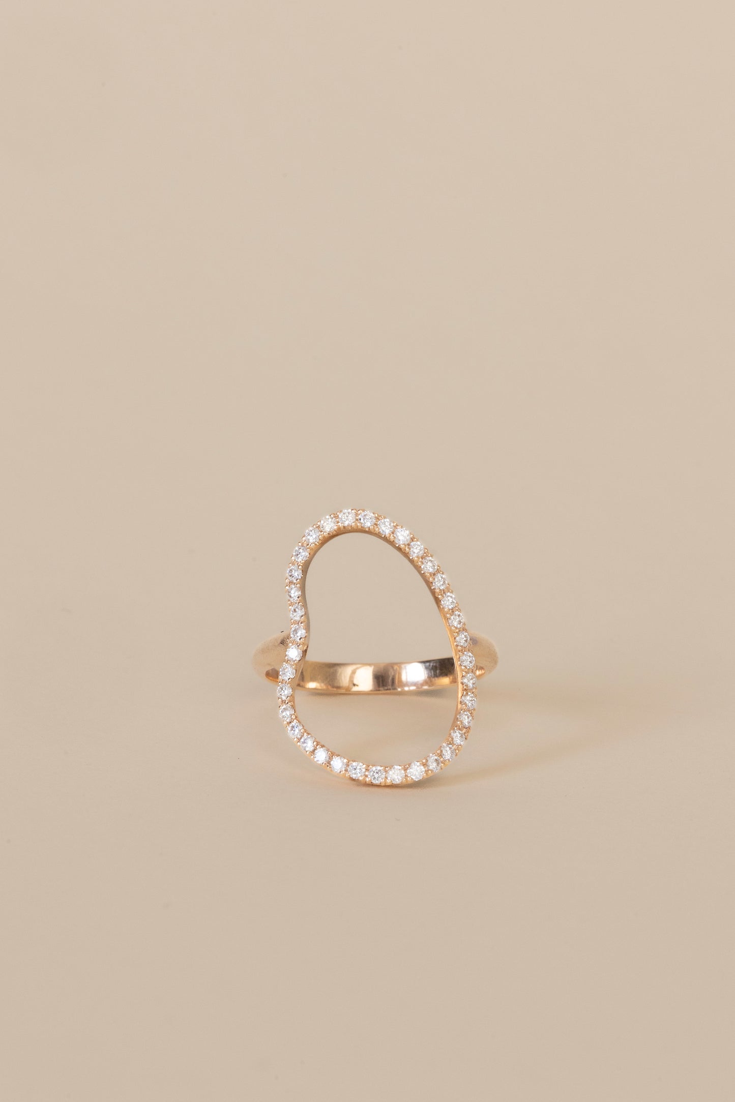 AIRE ring, diamonds (small)