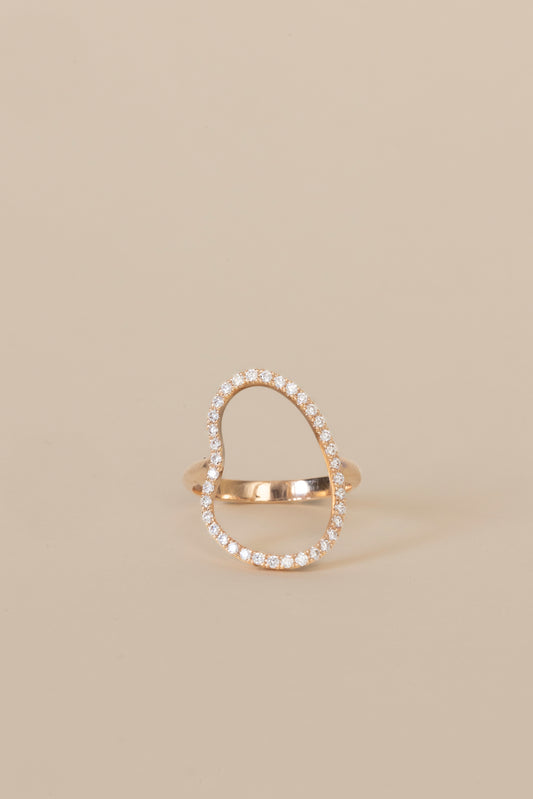 AIRE ring, diamonds (small)