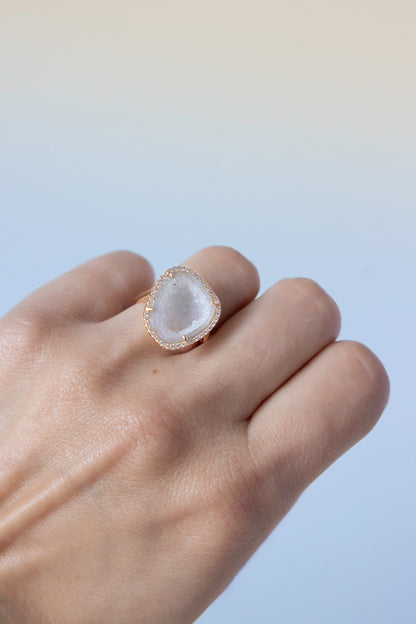 ROCKY ring, white