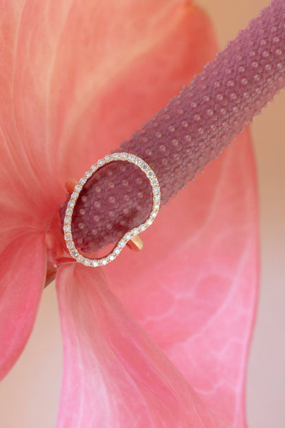 AIRE ring, diamonds (small)